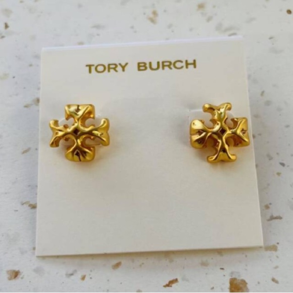 Tory Burch Gold Stud Earrings